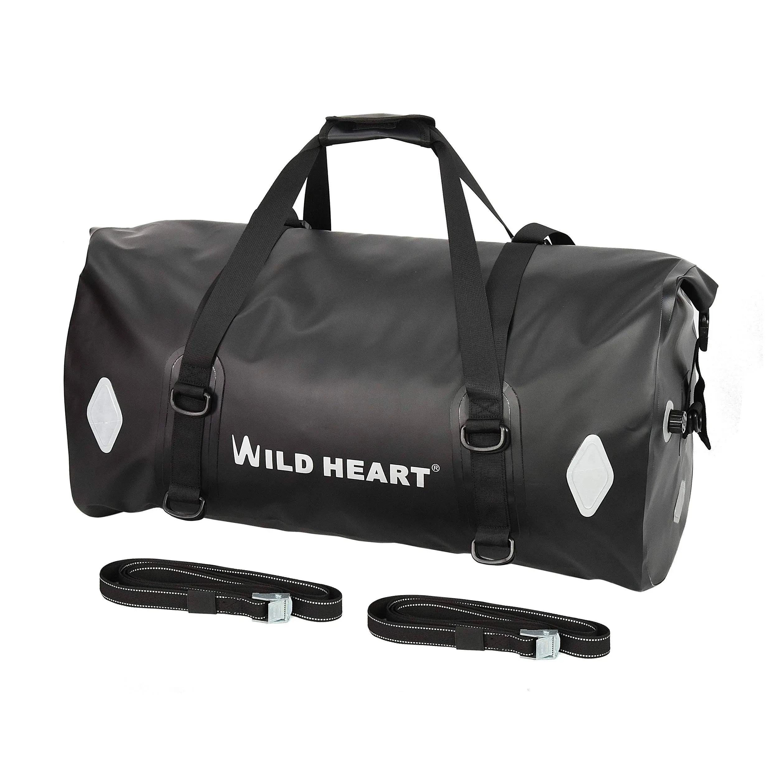 Wild Heart Waterproof Bag 55L 66L 77L Motorcycle Dry Duffel Bag for Travel ...