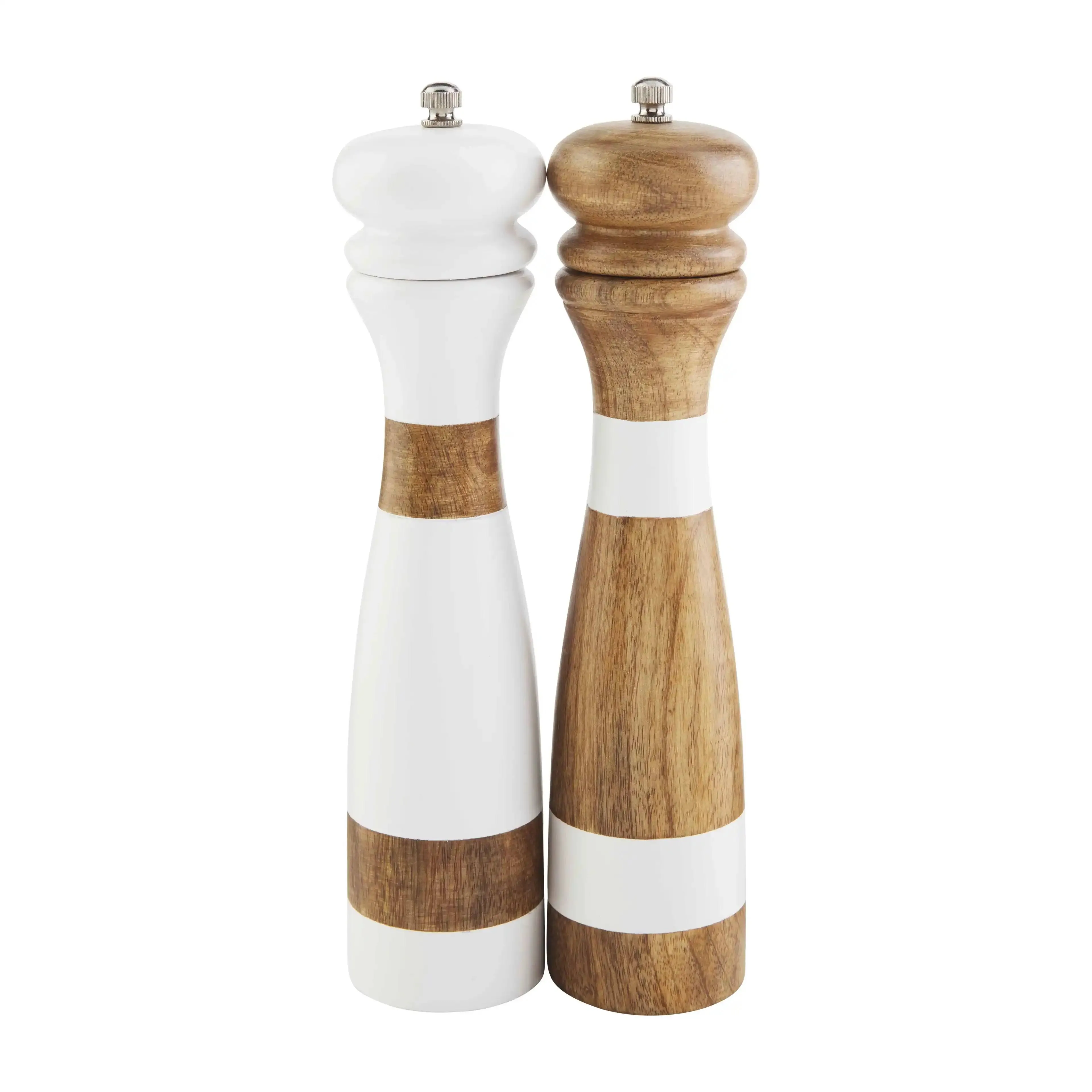 Mud Pie Salt & Pepper Grinder Set