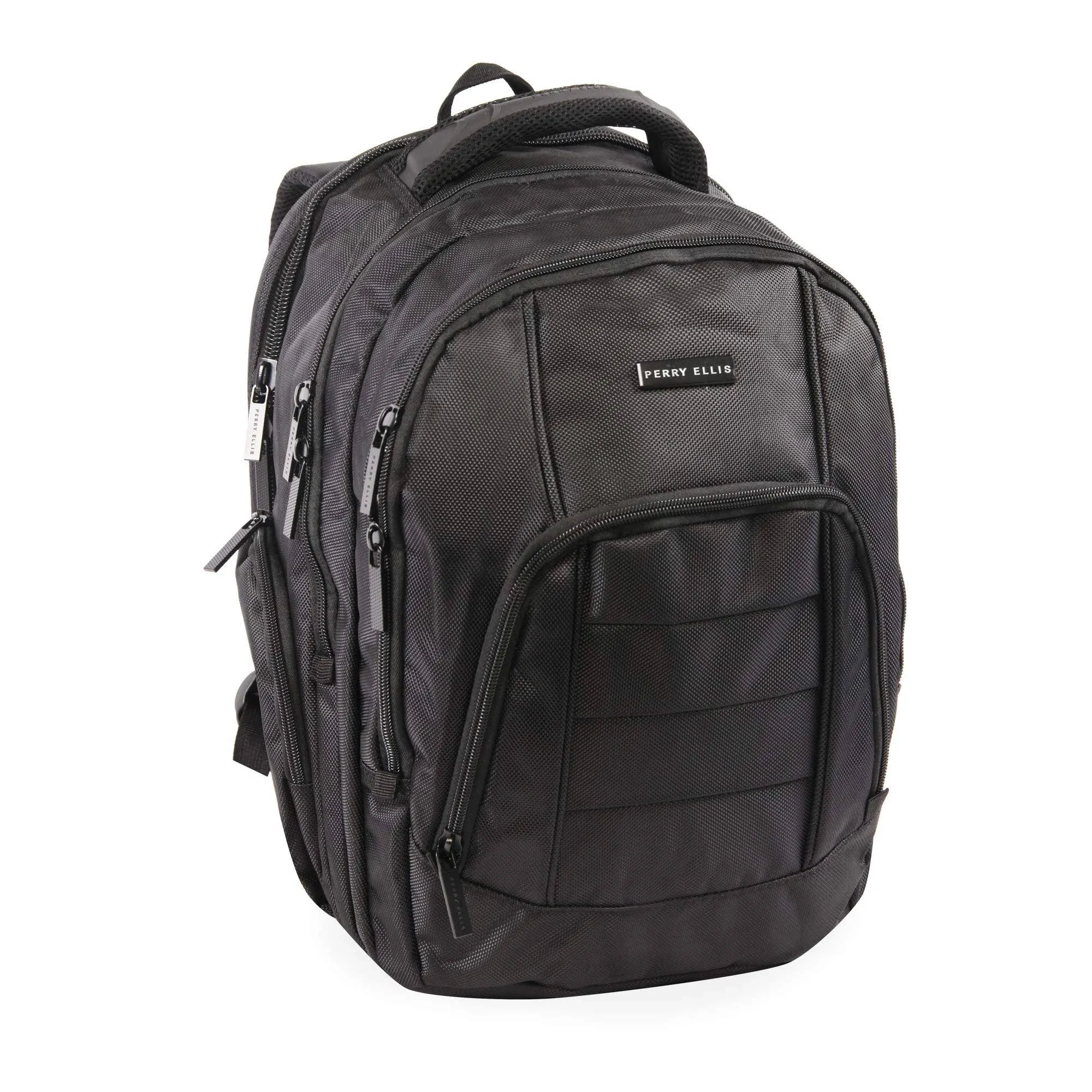 Perry Ellis M200 Business Laptop Backpack - Black