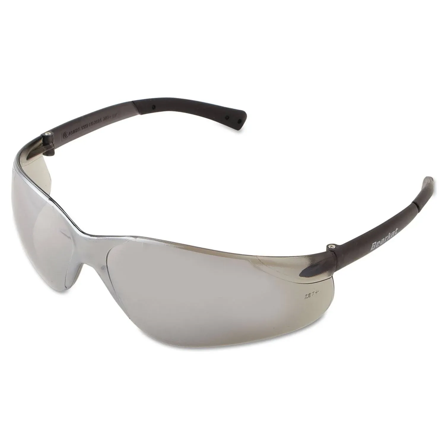 MCR BearKat BK1 Series Safety Glasses - Silver Mirror Lens