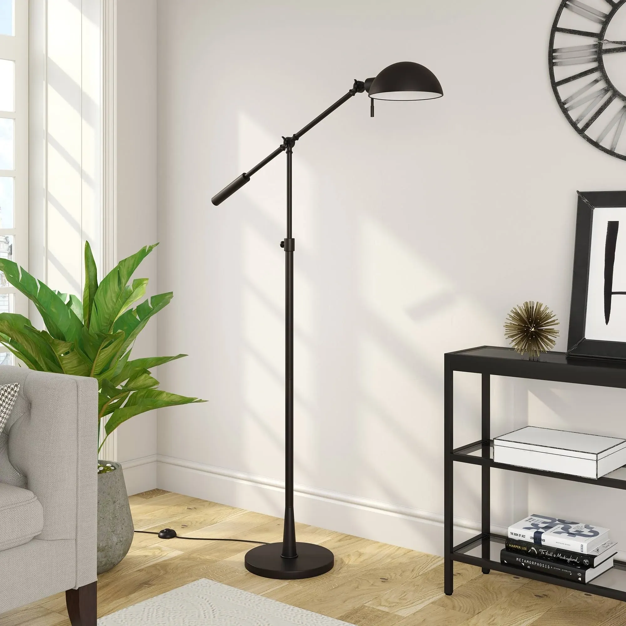 Dexter Floor Lamp - Blackened Bronze