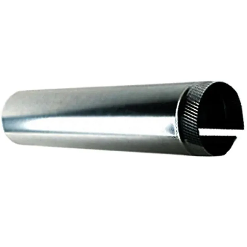 Imperial Manufacturing 8 in. Dia. x 24 in. L Galvanized Steel Furnace Pipe