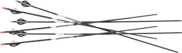 Easton Arrow Fmj 5mm 400 - W/ 2" Blazer Vanes 6-pack