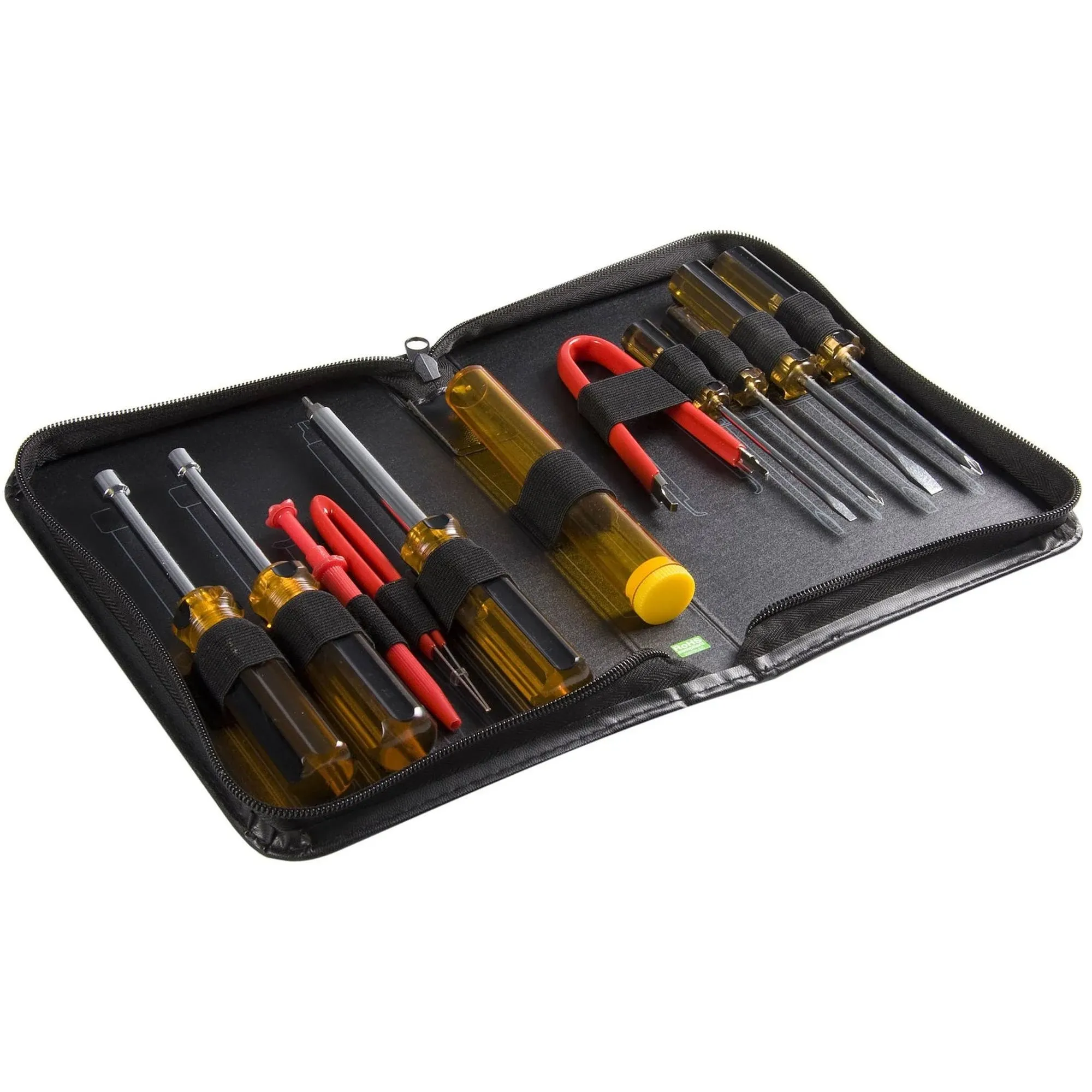 StarTech.com 11 Piece Computer Tool Kit - PC Repair Tool Kit with Zippered Vinyl Carrying Case (CTK200),One Color