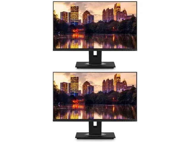 ViewSonic VG2456 24-inch 1920 x 1080 Full HD LCD IPS Monitor, 2-Pack bundle