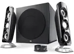 Cyber Acoustics 2.1 Speaker System 36 W RMS (CA-3908)