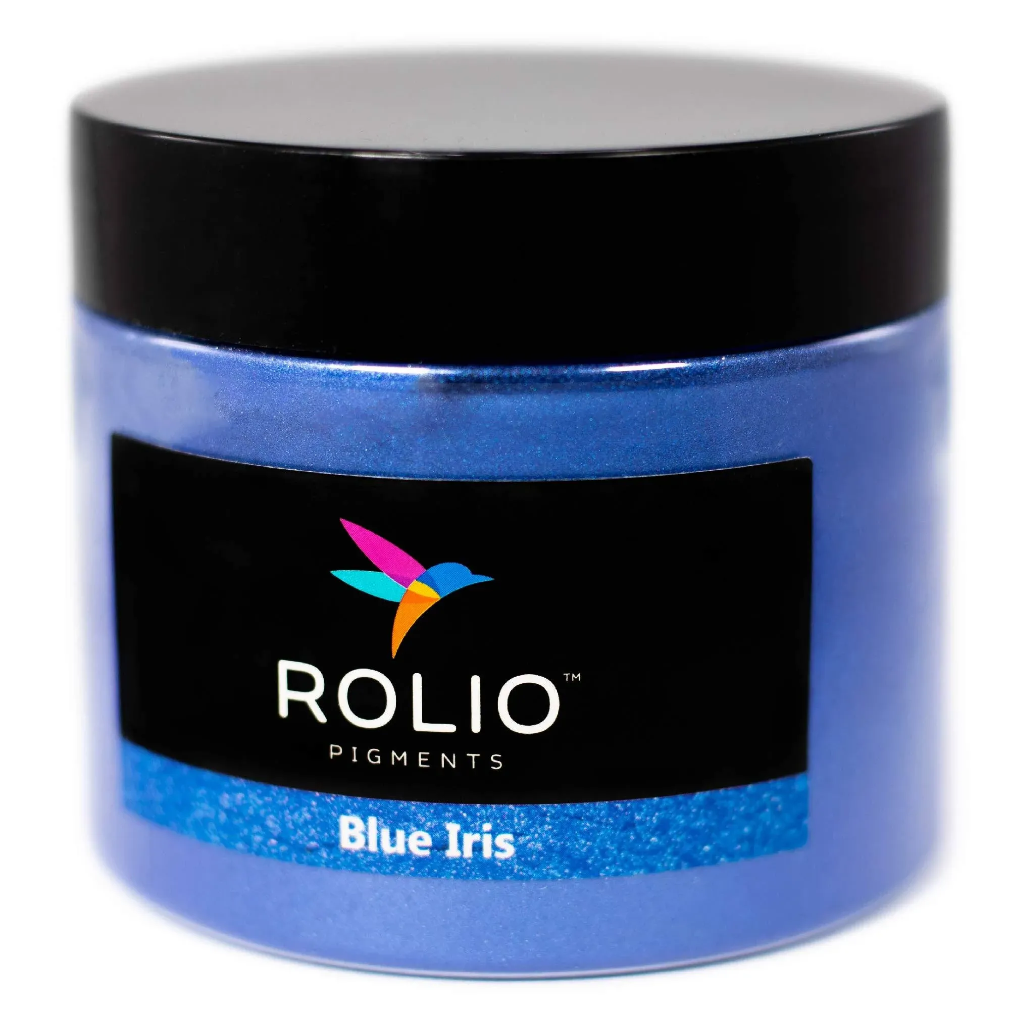 ROLIO Mica Powder Blue Iris 50g - For Epoxy Resin, Candle, Cosmetic Making