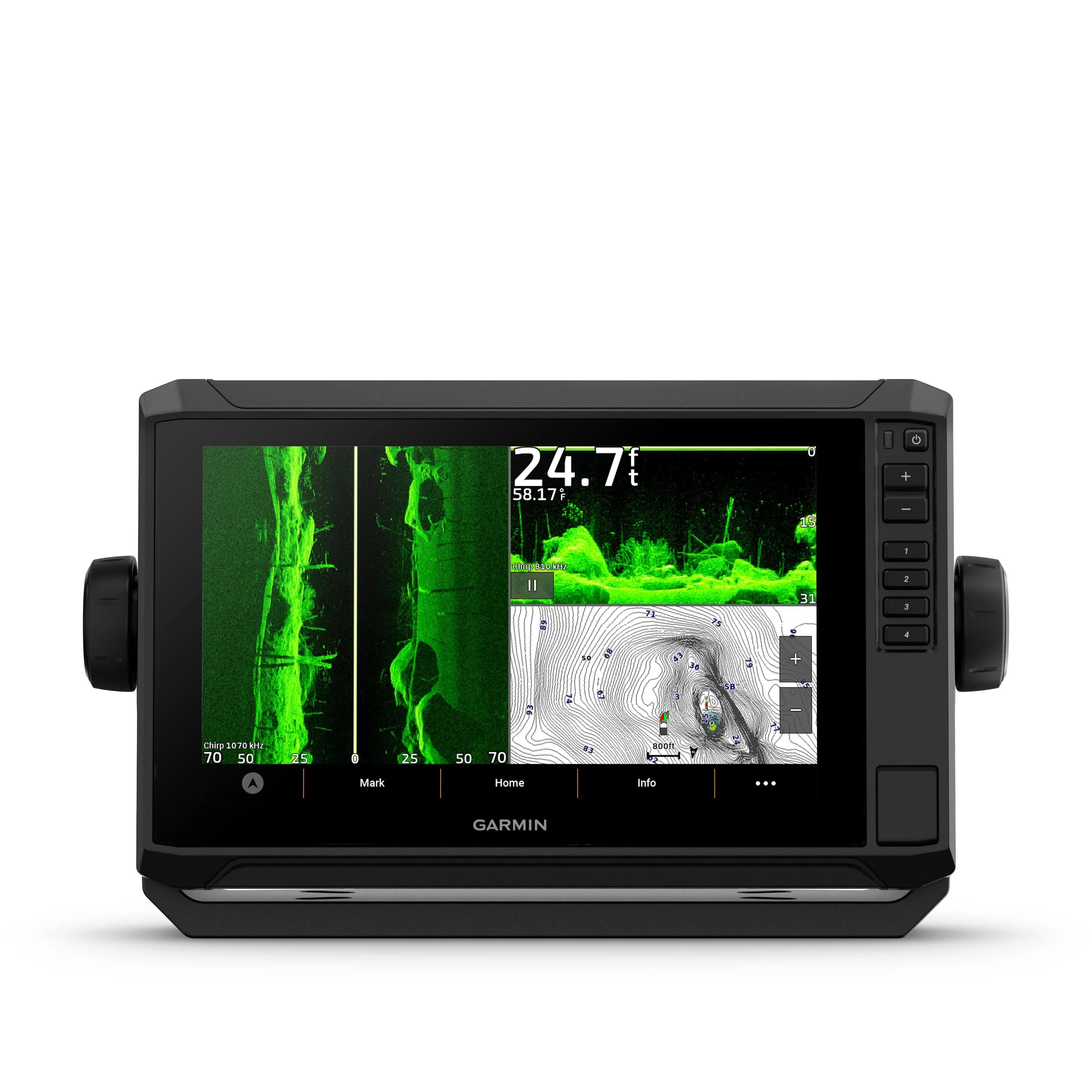 Garmin ECHOMAP UHD2 93sv with GT56 Transducer, 9" Touchscreen Chartplotter, Garmin Navionics+ U.S. Inland