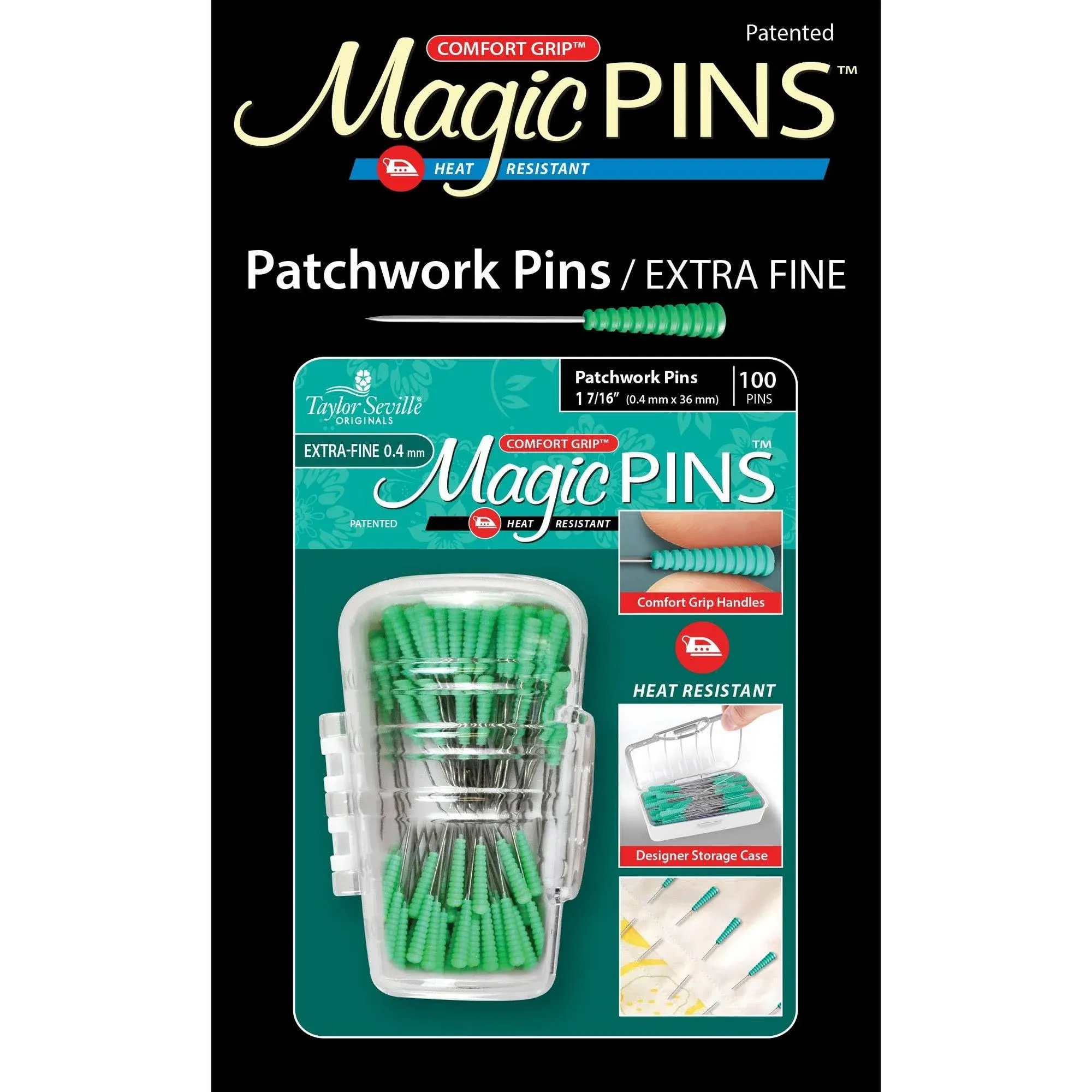 Taylor Seville Magic Pins - Patchwork Extra Fine