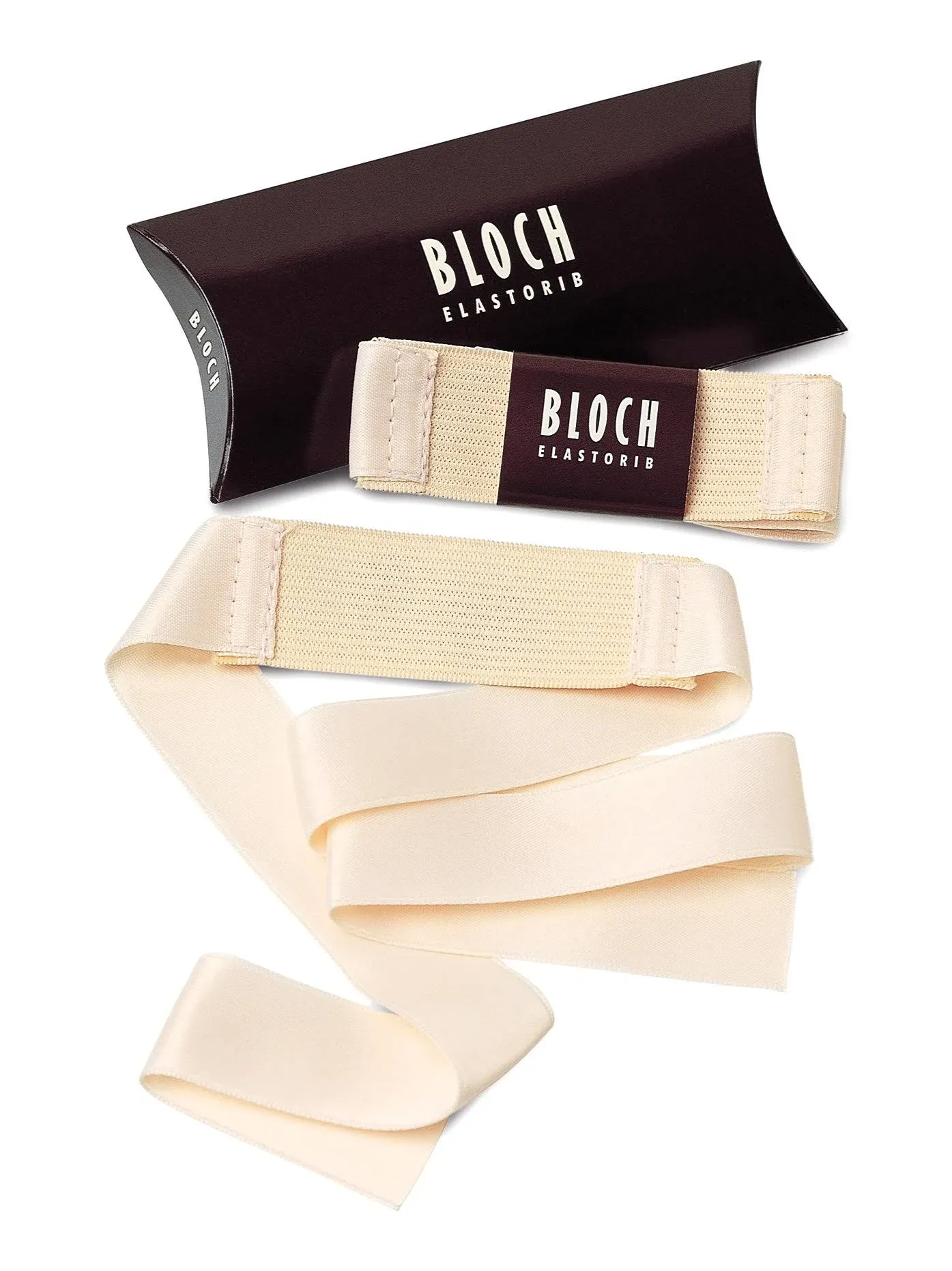 Bloch Dance Elastorib Ballet/Pointe Shoe Pre-Cut Ribbon with Elastic European Pink, One Size