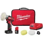 Milwaukee 2438-22X M12 Variable Speed Polisher / Sander Kit