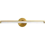 KAISITE22 in. 1-Light Gold LED Vanity Light Bar 18-Watt Rotatable Bathroom Light