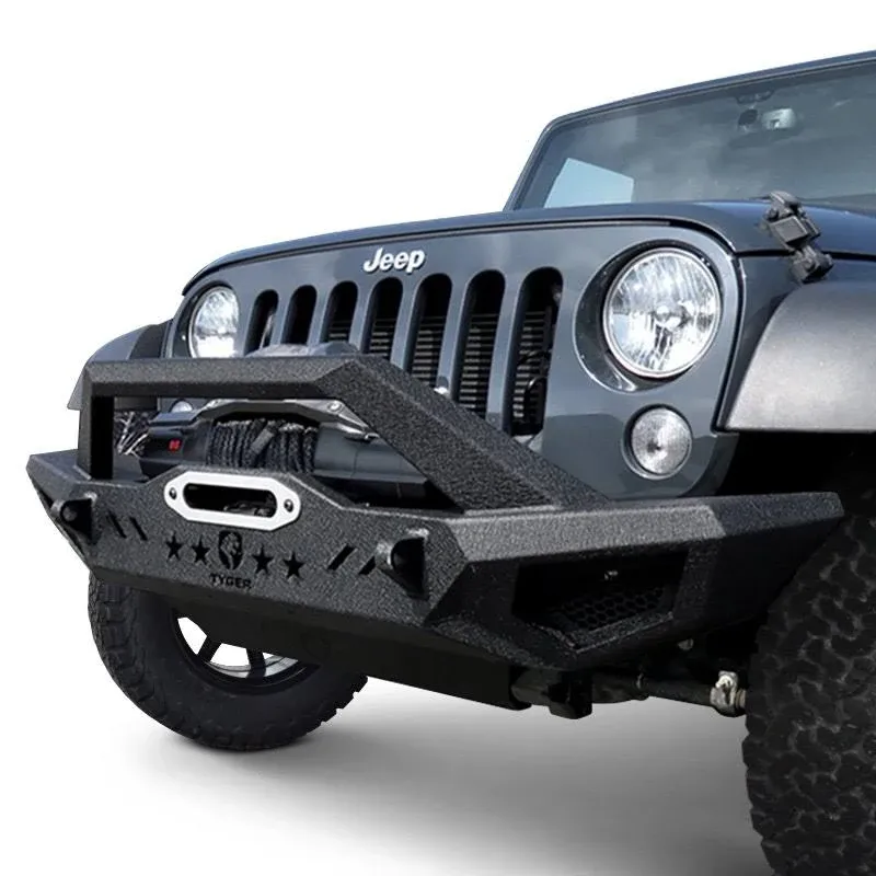 Tyger Auto TG-BP6J80068 Fury Front Bumper Jeep Gladiator JT | Wrangler JK|JL 2007 ...