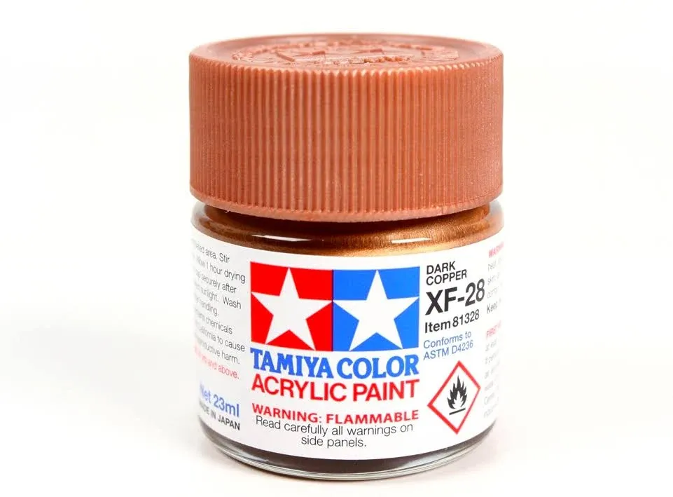 XF-28 Tamiya Acrylic Dark Copper 23ml