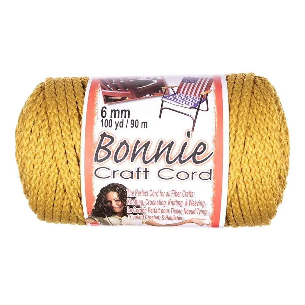 Craft County Bonnie Cord – 6mm Diameter – 100 Yards in Length – Available in An ...