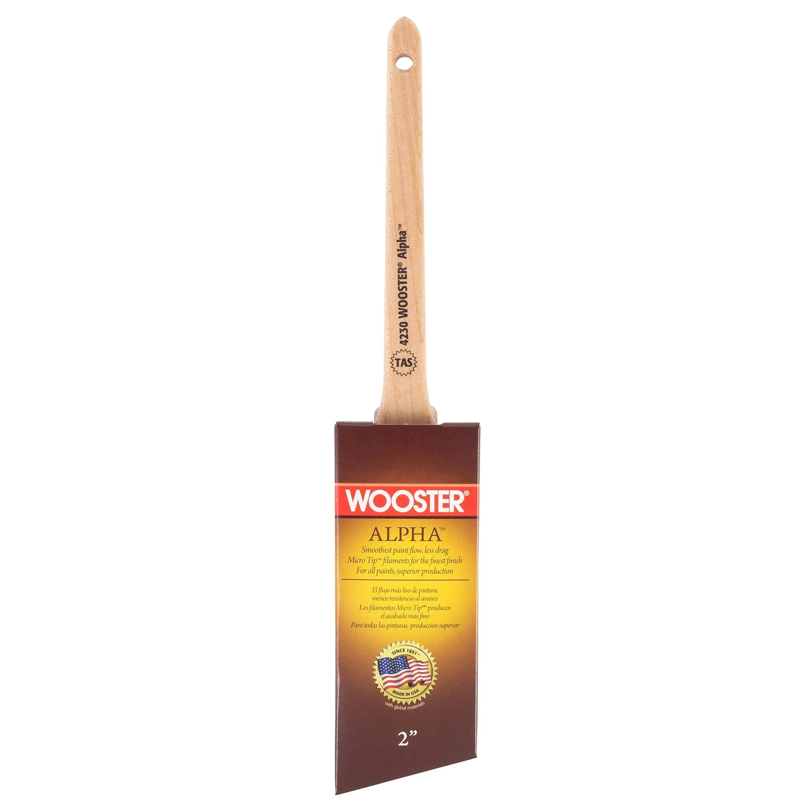 Wooster 2" Alpha Thin Angle Sash Brush