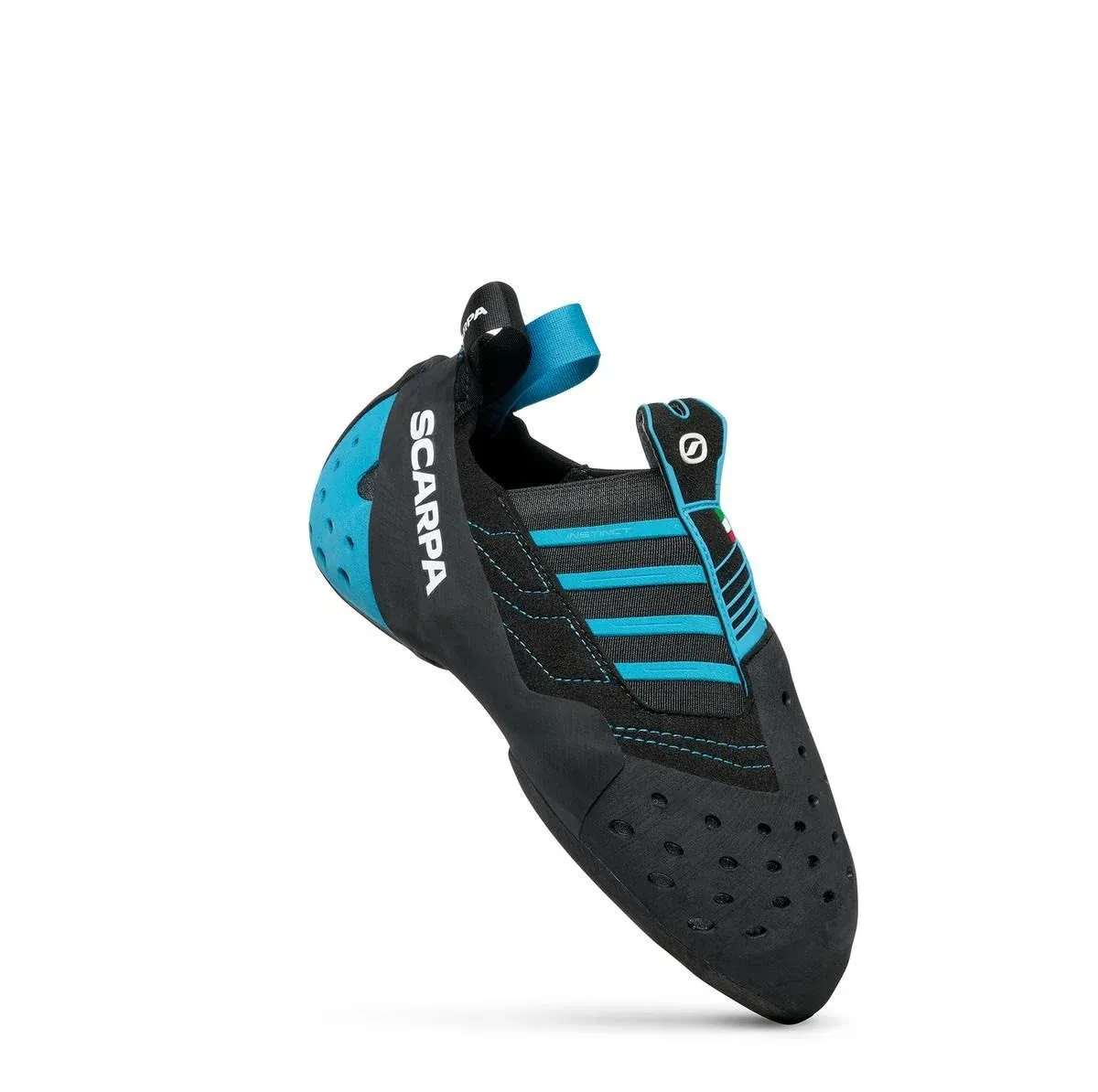 SCARPA Instinct S climbing shoes-Black/Azure-35