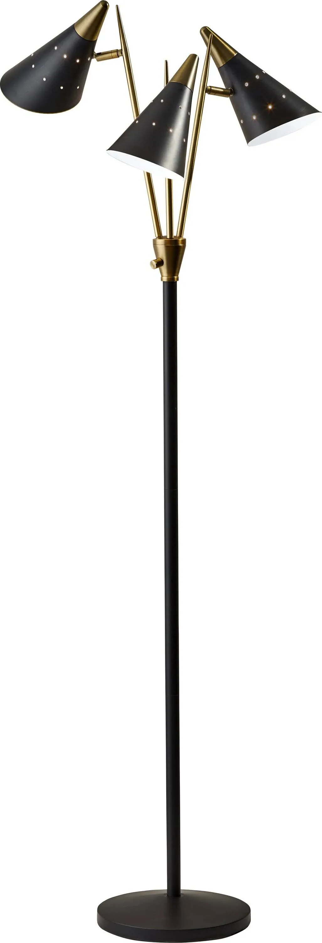 Adesso Home - Nadine 3-Arm Floor Lamp - 3249-01