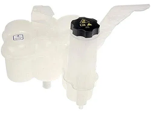 Radiator Coolant Overflow Expansion Tank - Compatible with 2013-2018 Ram 3500 6.7L 6-Cylinder Diesel