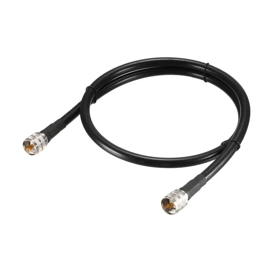 Uxcell UHF Male PL-259 to UHF Male PL-259 Low Loss RG213 Coax Jumper Cable ...