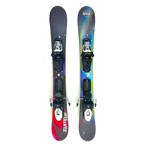 Summit EZ 95cm Skiboards Snowblades with Atomic M10 Release Bindings