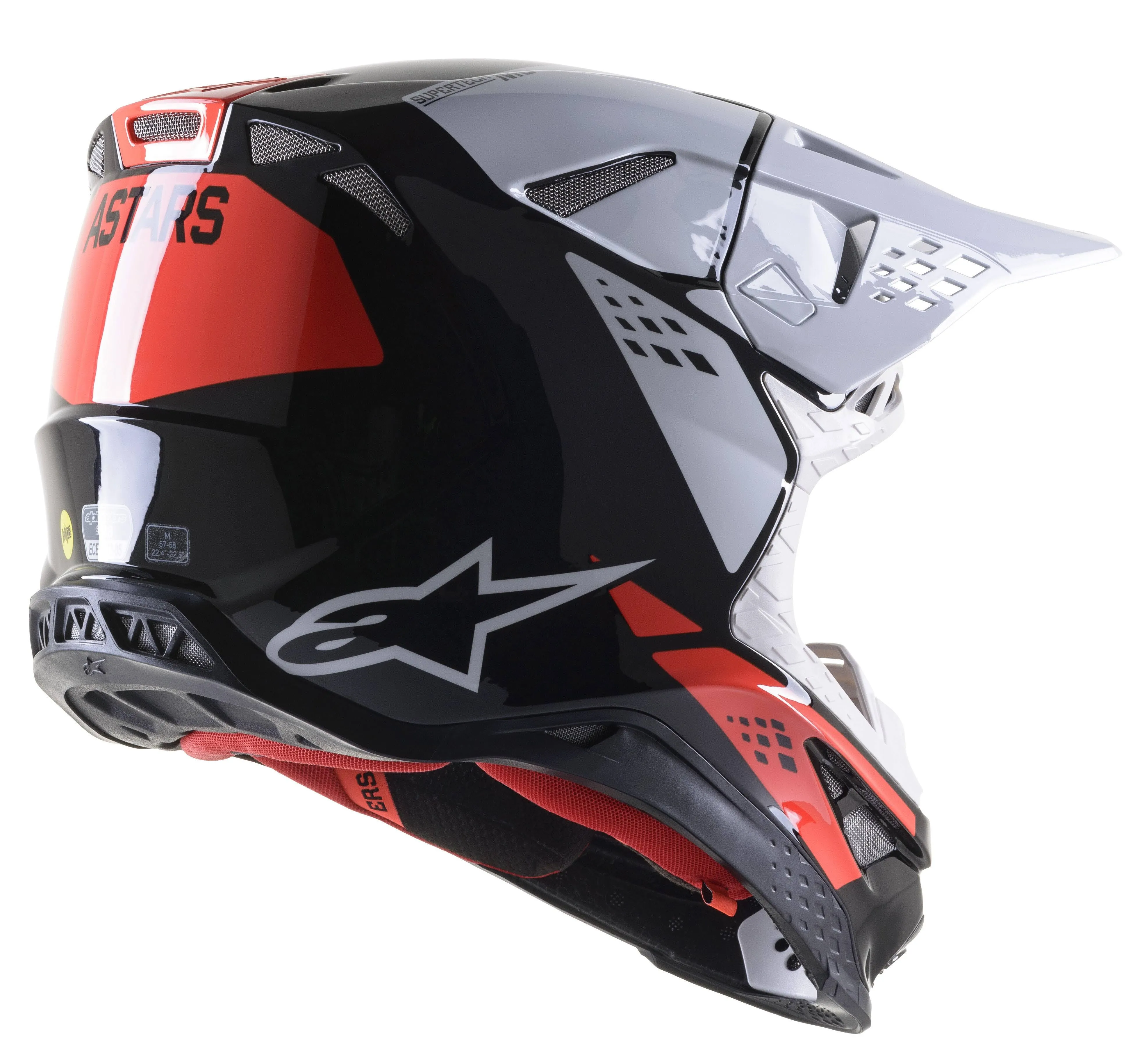 Alpinestars New Super Tech S-M8 Factory Helmet, 482-9137X