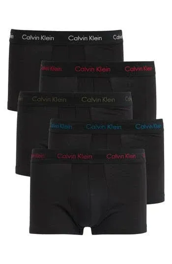 Calvin Klein Cotton Stretch Low Rise Trunk 5-Pack NB3394