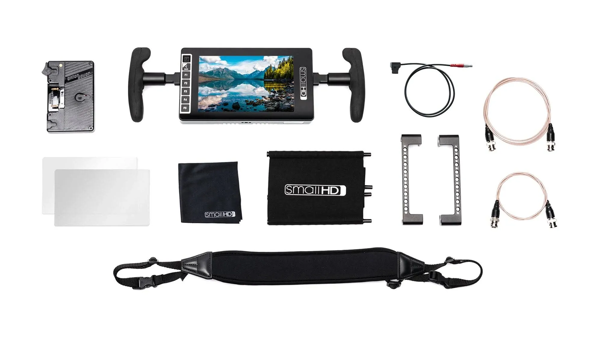 SmallHD 703 Ultrabright Directors Kit (Gold Mount)