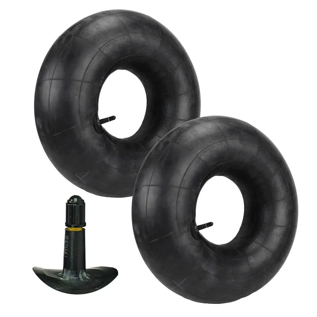 Two 4.00-15 5.00-15 4.00x15 Farm Tractor Front Tire Inner Tubes TR15 Valve