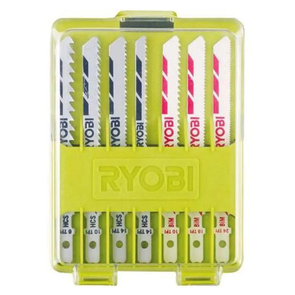 Ryobi RAK10JSB 10-Piece Jigsaw Blade* Set 5132002702