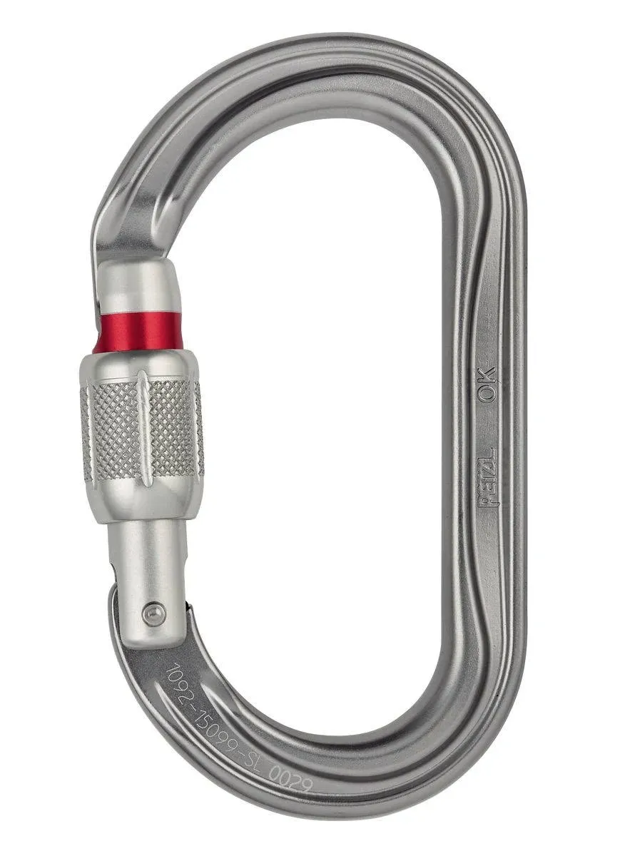 Petzl Locking Carabiner, Screw