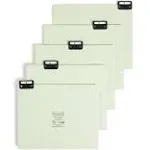 Smead Recycled Top Tab File Guides Alpha 1/5 Tab Pressboard Letter 25/Set