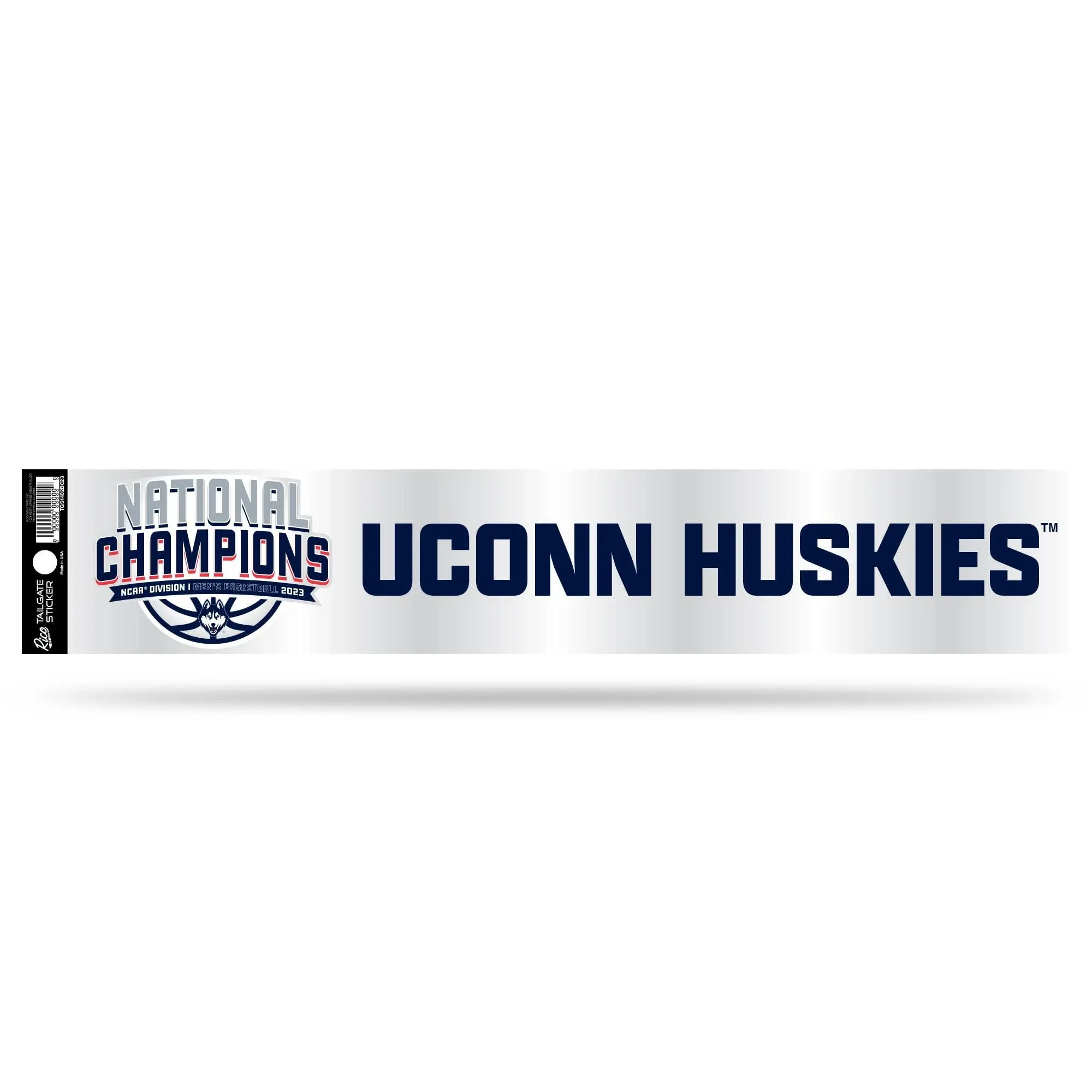 UConn 2023 Men's Basketball National Champions Tailgate Sticker