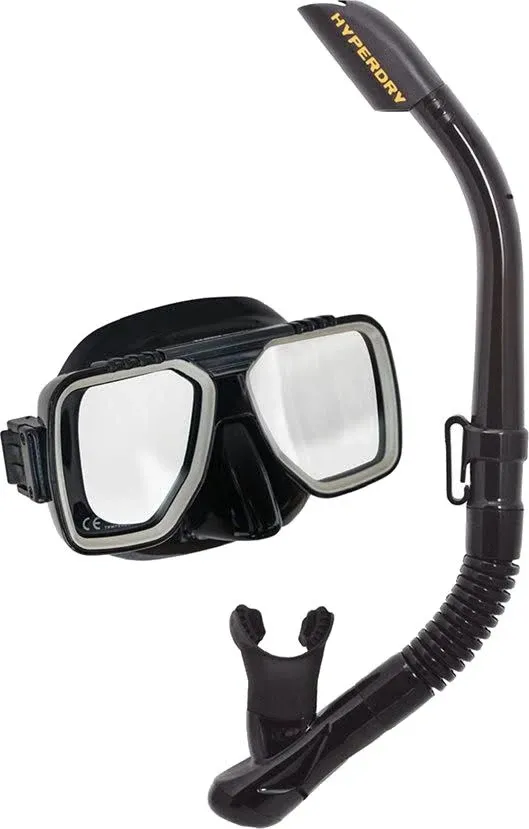 TUSA Liberator Mask and Snorkel Set (Clear Blue)