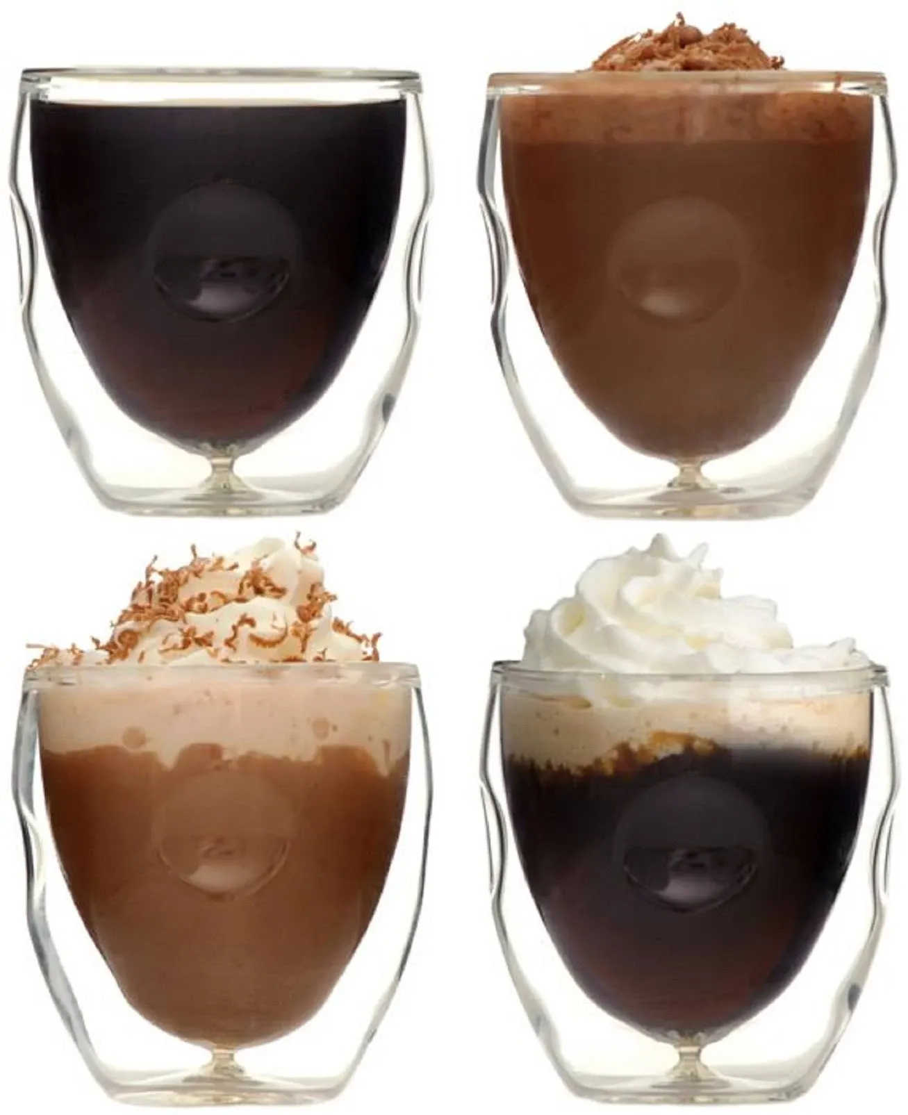 Ozeri 2-fl oz Glass Clear Espresso Cup Set of: 1 Lowes.com