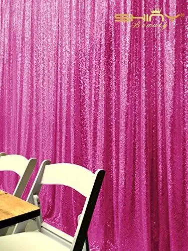 Sequin Backdrop Fuchsia-4FTx6F<wbr/>T Backdrop Photography and Photo Booth Backdrop...