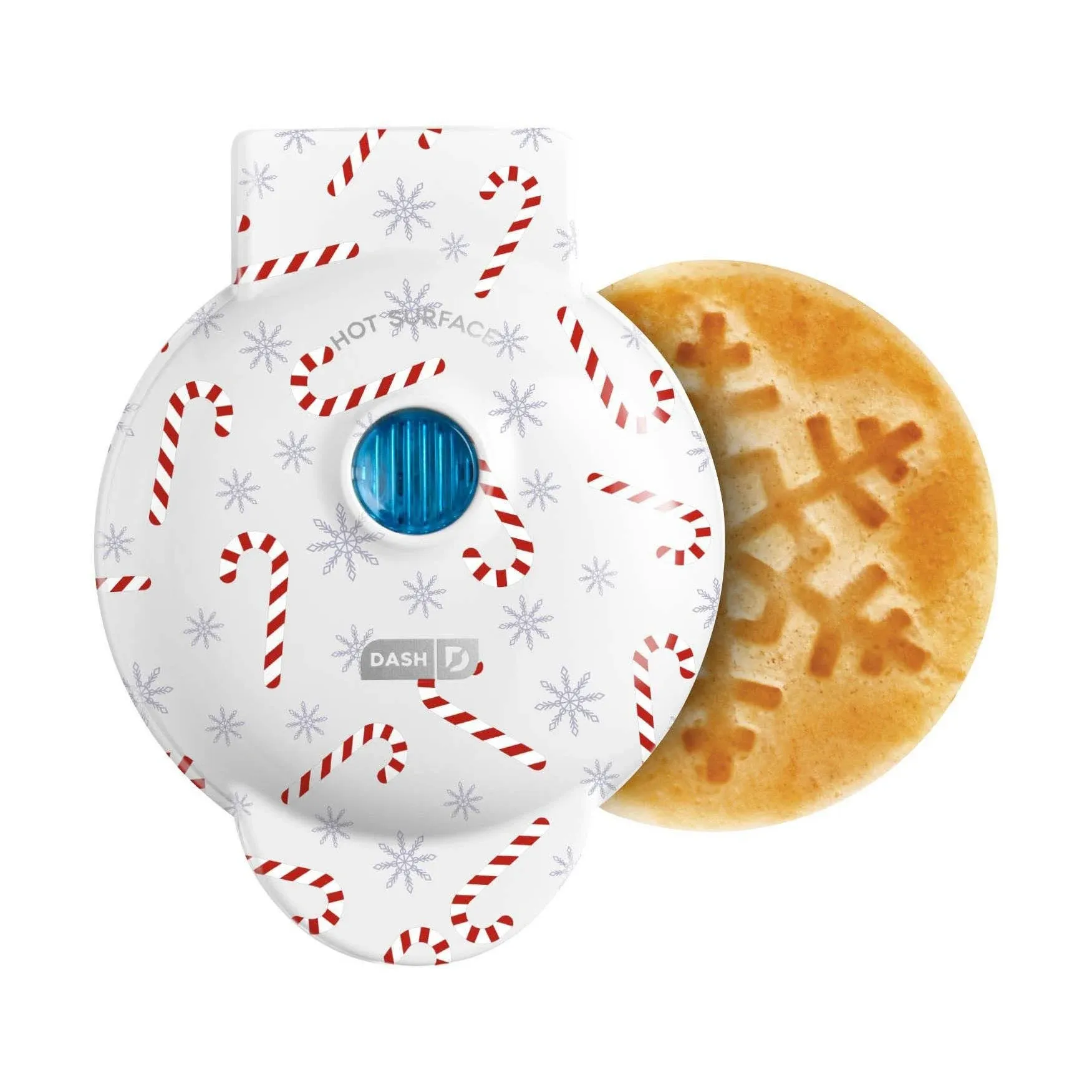 Dash Snowflake Mini Waffle Maker 