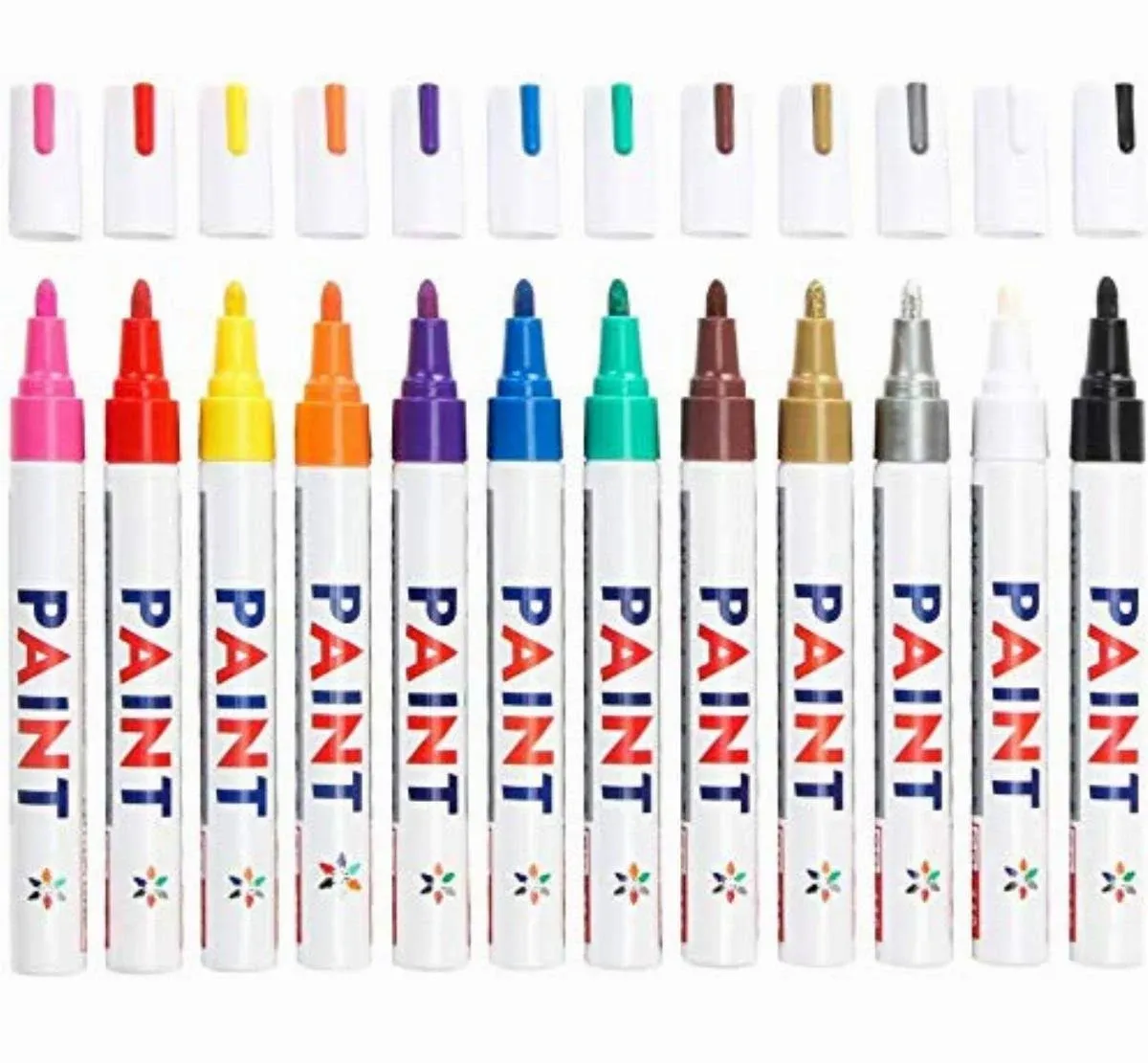 Paint Markers on Almost Anything Never Fade Quick Dry and Permanent, Attom Tech ...