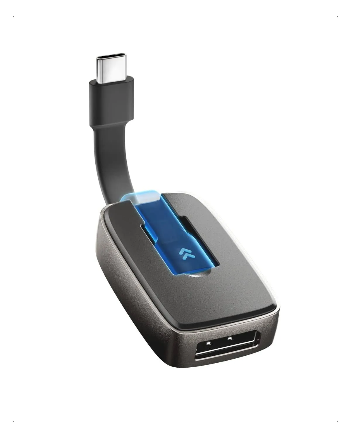 Cable Matters USB C to DisplayPort 1.4 Adapter, Supports 4K@240Hz and 8K@60Hz with HDR, Thunderbolt 4 Compatible, Works with MacBook, iPad, iPhone 16/15, Not Compatible with USB-C Monitors