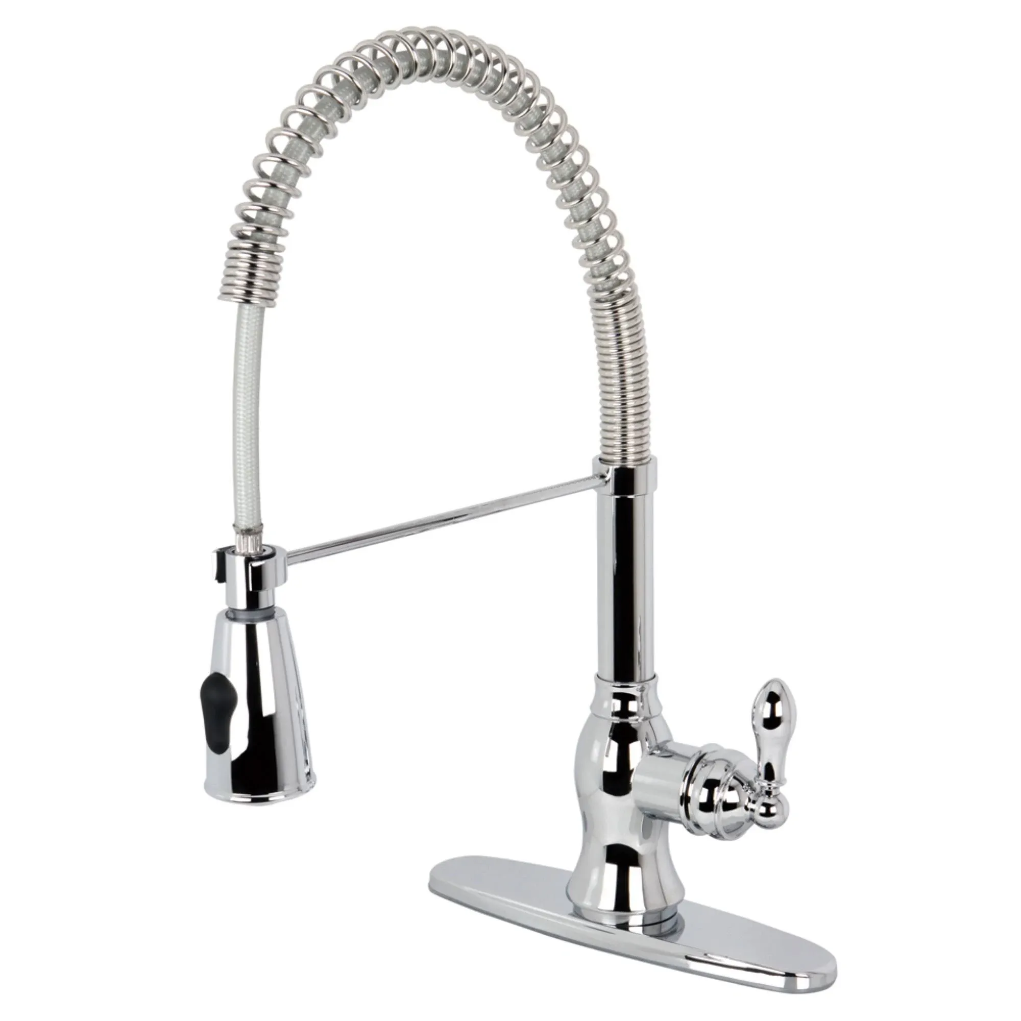 Kingston Brass GSY8891ACL Gourmetier American Classic Single Handle Pull-Down ...