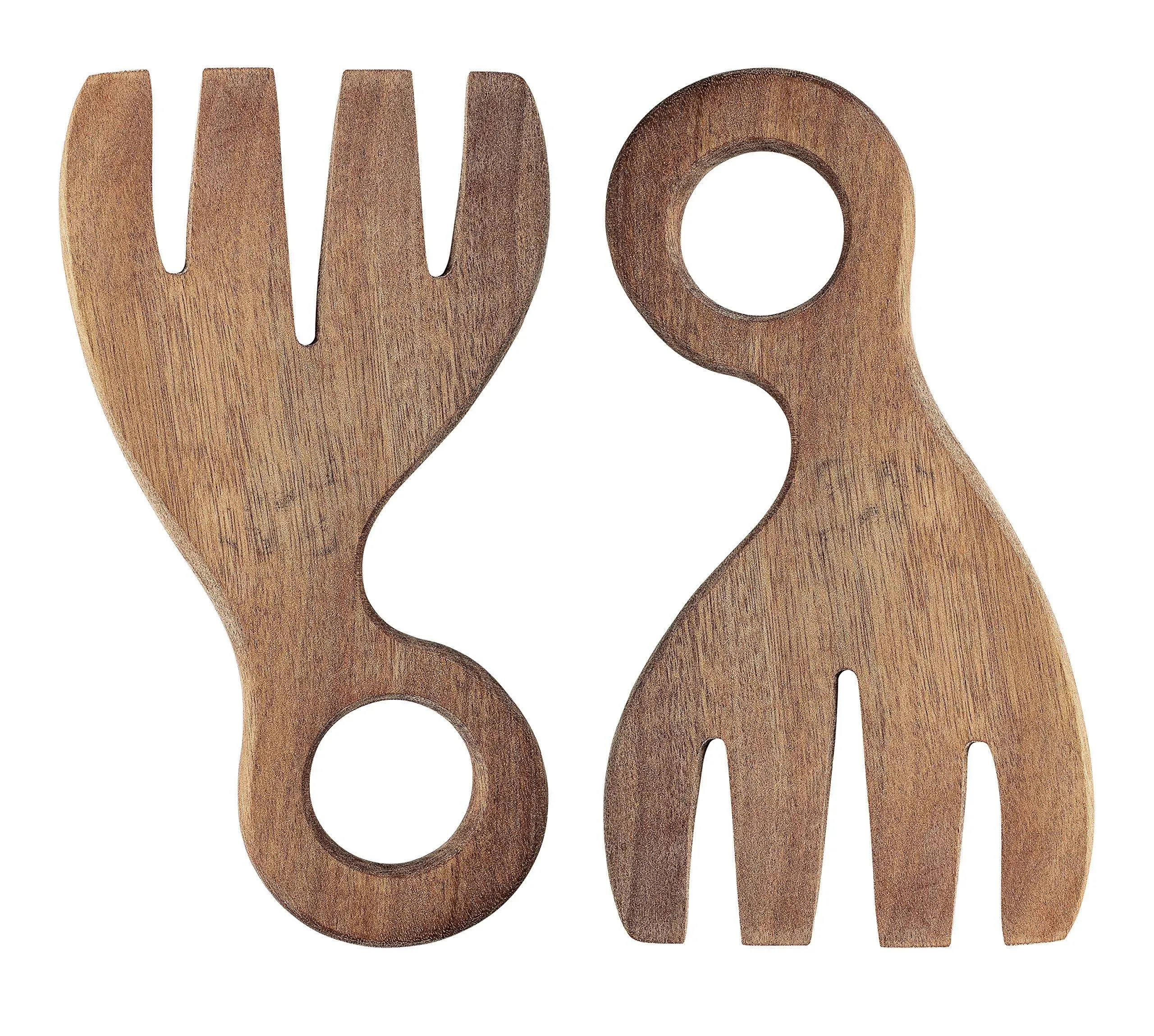 Wood Salad Servers