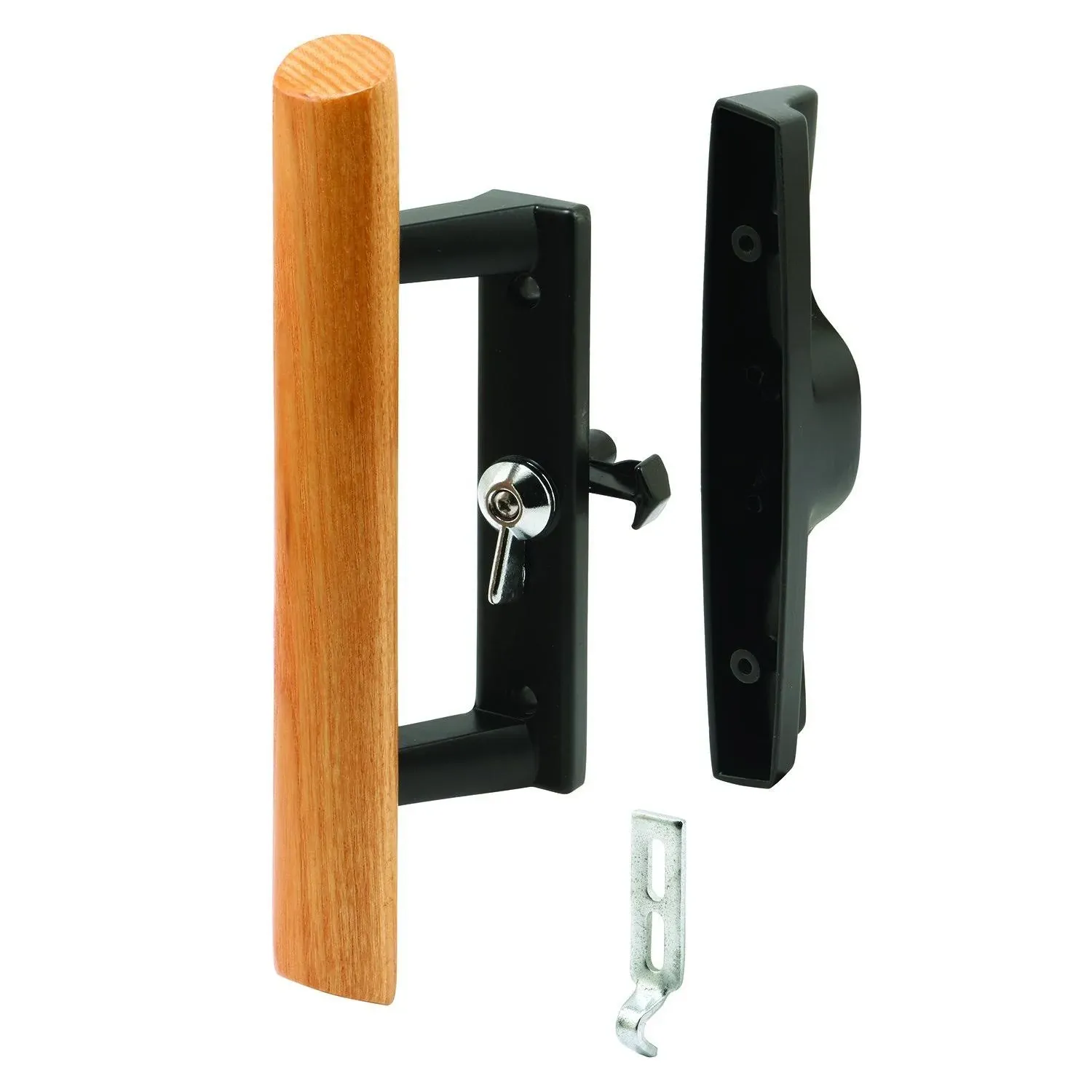 Prime-Line Painted Aluminum Indoor and Outdoor Patio Door Handle Set