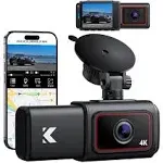 Kingslim D6 4K Dual Dash Cam