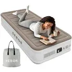 Sebor Luxury X-Long Twin Air Mattress with Built in Pump,Suit for Home &amp; Gues...