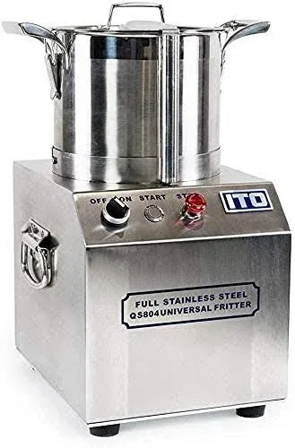 Wyzworks 550W Stainless Steel Commercial Grade Food Processor 1400rpm High Output ...