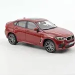 1/18 Norev 2015-2019 BMW X6M X6 M F86 (Red Metallic) Diecast Car Model