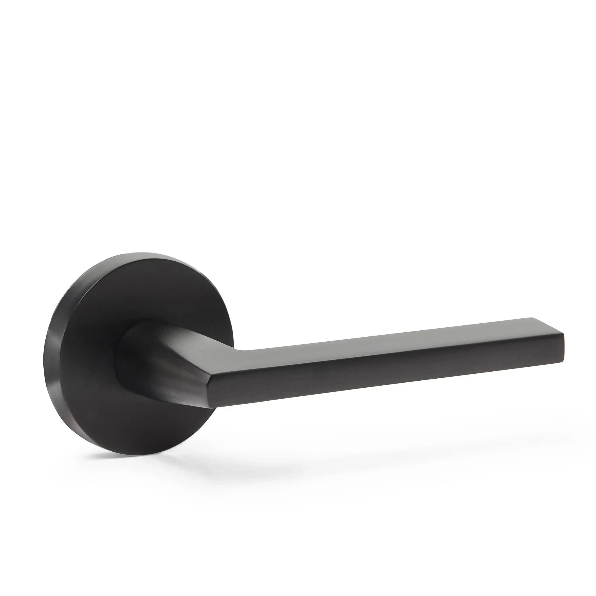 Explore Hardware | Toronto Black Reversible Privacy Door Handle | Rona