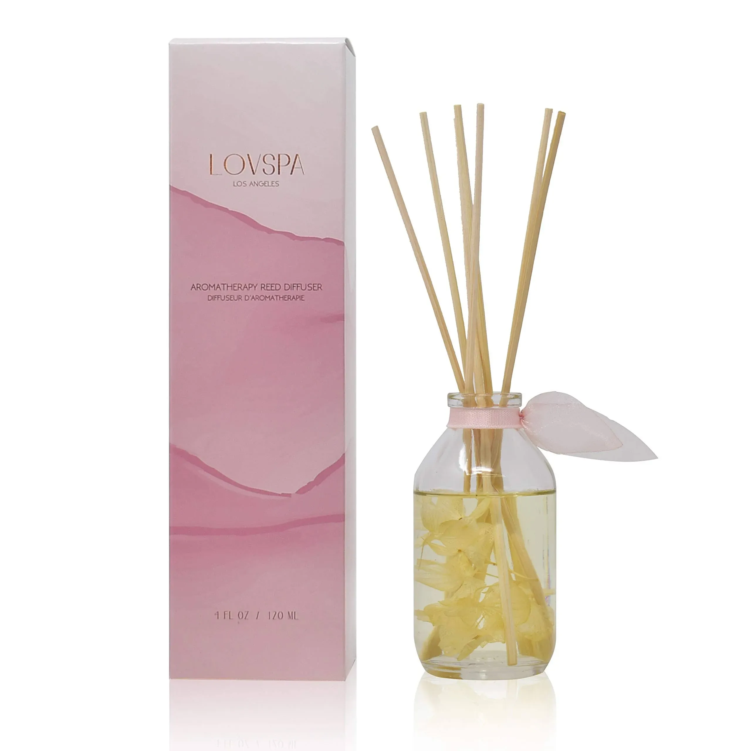 LOVSPA Fragrances Soothe Tahitian Vanilla Bean Luxury Reed Diffuser