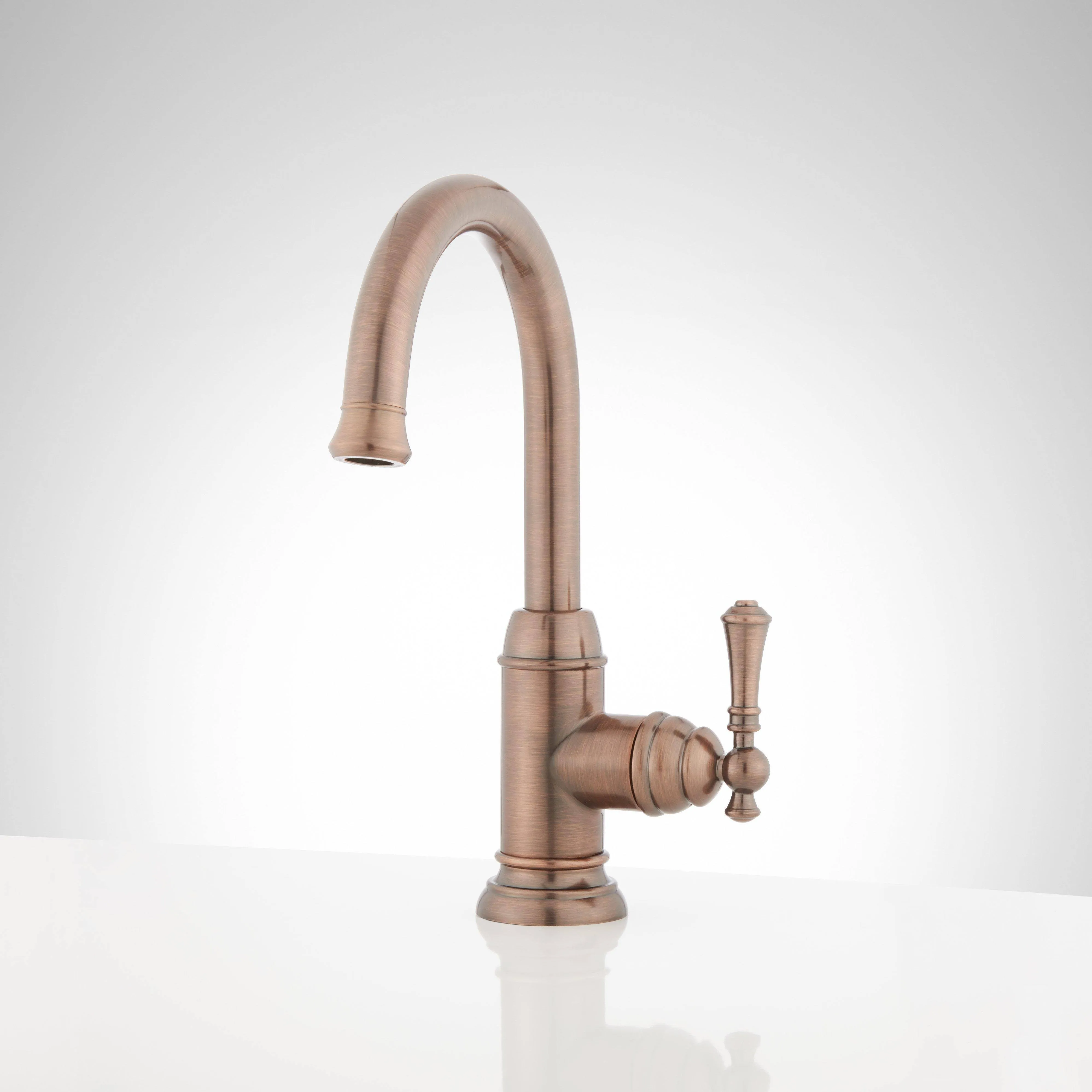 Amberley Single-Hole Bar Faucet - Oil Rubbed Bronze | Metal | Signature Hardware ...