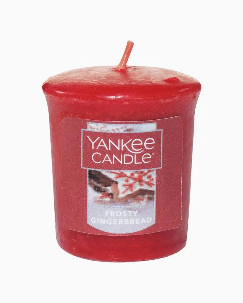 Yankee Candle Frosty Gingerbread &amp; Balsam &amp; Cedar Votives 1.75 oz each